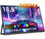 KEEPTIME 18.5" Portable Monitor, 100Hz FHD IPS Travel Display with Stand, Large 1080P Laptop Monitor for Gaming & Work